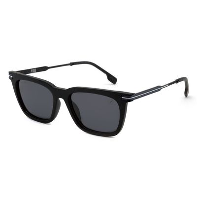 Óculos de Sol Masculino NBA Los Angeles Lakers Quadrado Degradê Preto Polarizado